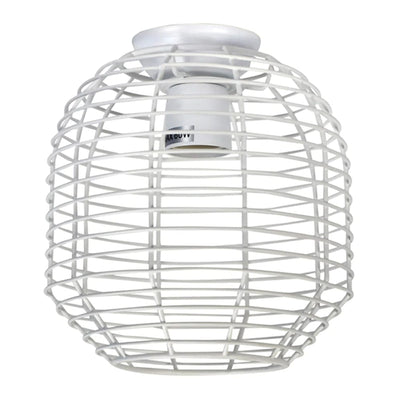 Oriel Lighting Metal Shade Eve 18 wire Retro Industrial DIY Shade Lights-For-You OL2543WH 9324879222716