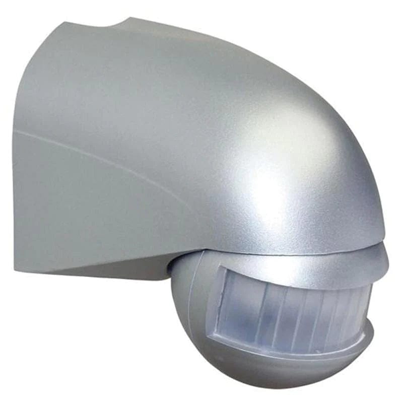 Oriel Lighting Motion Sensors Silver Motion Sensor Wall Mounted in Silver Lights-For-You LW7801SIL