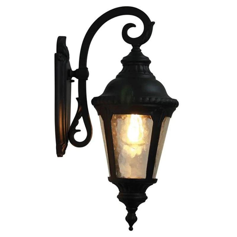 Oriel Lighting Outdoor Wall Lights Bristol Outdoor Wall Light Lights-For-You OL7361BK 9324879219037