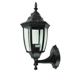 Oriel Lighting Outdoor Wall Lights Highgate UP | Traditional Coach Wall Light Lights-For-You OL7662BK 9324879207836