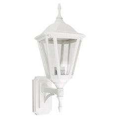 Oriel Lighting Outdoor Wall Lights White Java Mini Coach Light Lights-For-You SG70410WH