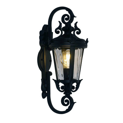 Oriel Lighting Outdoor Wall Lights Oriel Albion Wall Traditional Outdoor Lights-For-You OL7381BK
