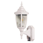 Oriel Lighting Outdoor Wall Lights Oriel Highgate Sensor Outdoor Light Lights-For-You OL7664WH