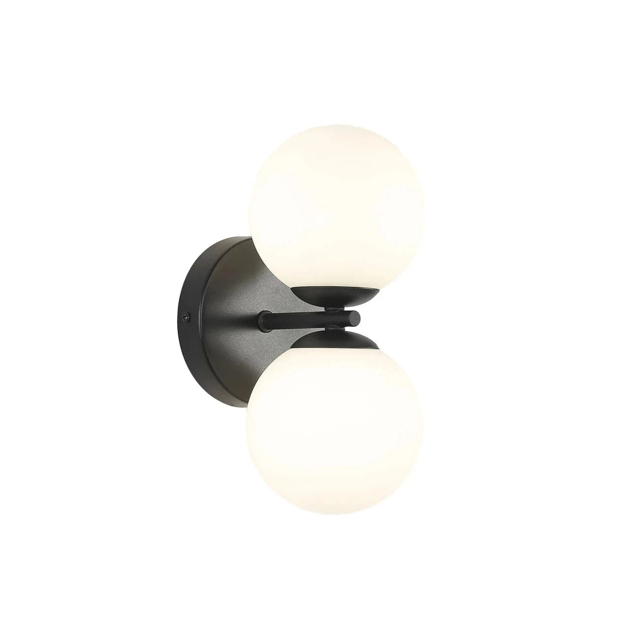 Oriel Lighting Outdoor Wall Lights Oriel Oberon.2 IP44 Wall Light Lights-For-You OL54292BK