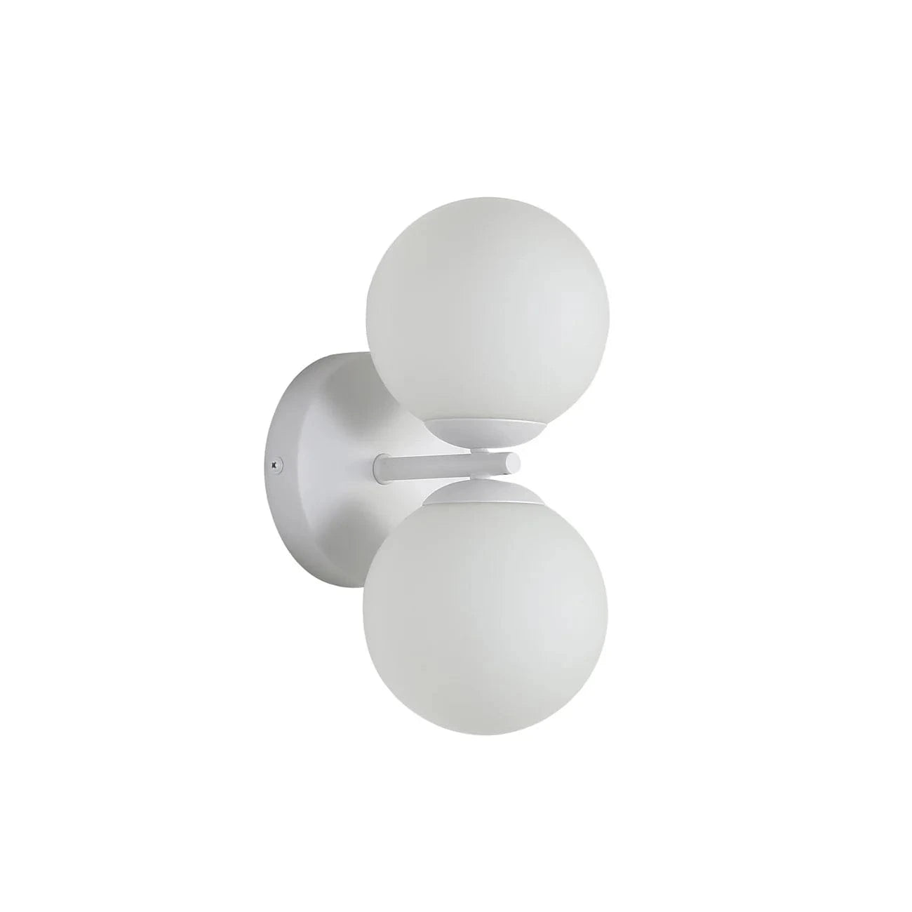Oriel Lighting Outdoor Wall Lights Oriel Oberon.2 IP44 Wall Light Lights-For-You OL54292WH