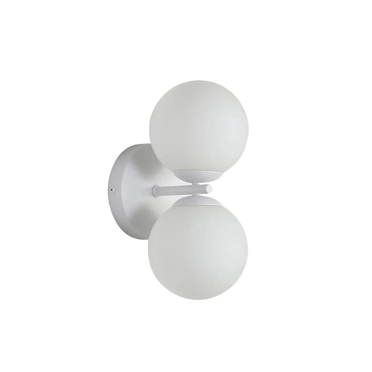 Oriel Lighting Outdoor Wall Lights Oriel Oberon.2 IP44 Wall Light Lights-For-You OL54292WH