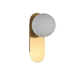 Oriel Lighting Outdoor Wall Lights Oriel Ping G9 Satin Brass IP44 Lights-For-You OL54271SB