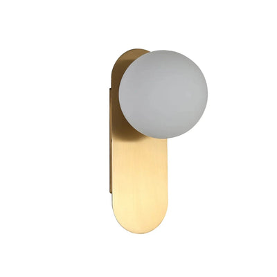 Oriel Lighting Outdoor Wall Lights Oriel Ping G9 Satin Brass IP44 Lights-For-You OL54271SB