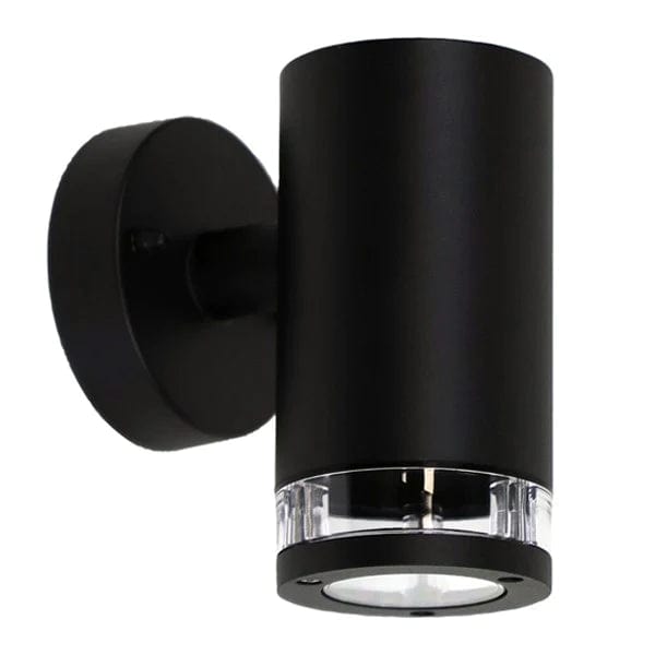 Oriel Lighting Outdoor Wall Lights Tove Outdoor Wall Light 1Lt in Black Lights-For-You OL7461BK 9324879221047