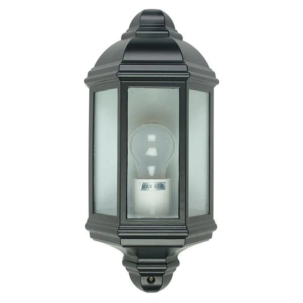 Oriel Lighting Outdoor Wall Lights Traditional Coach Wall Light Lights-For-You OL7270BK 9324879207676