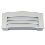 Oriel Lighting Outdoor Wall Lights Visor Outdoor Bulkhead, Wall Light Lights-For-You OL7816WH 9324879208413