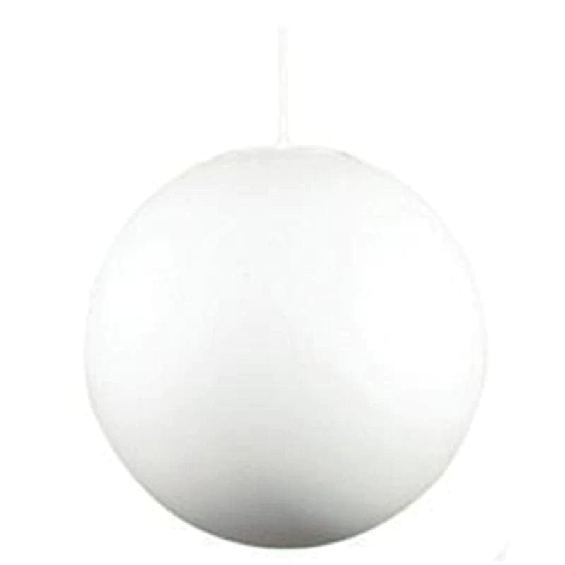 Oriel Lighting Pendant Light Large Acrylic Pendant Sphere In White 3 Sizes Lights-For-You OL64150WH
