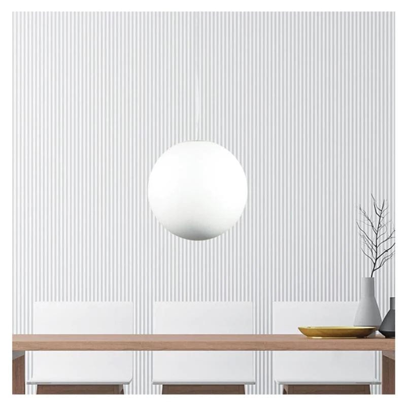 Oriel Lighting Pendant Light Acrylic Pendant Sphere In White 3 Sizes Lights-For-You