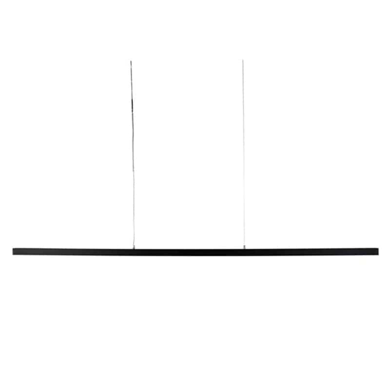 Oriel Lighting Pendant Light Black Shard Slimline LED Pendant Light Lights-For-You OL60795/1500BK