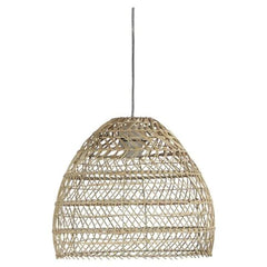 Oriel Lighting Pendant Shade Natural Mette 35 Cane Woven Rattan Shade Lights-For-You OL64469/35