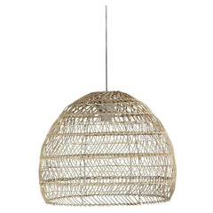Oriel Lighting Pendant Shade Natural Mette 47 Cane Woven Rattan Shade Lights-For-You OL64469/47