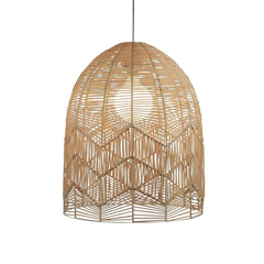 Oriel Lighting Pendant Shades 1 Light Rattan Cane Pendant Shade Lights-For-You OL-OL64455