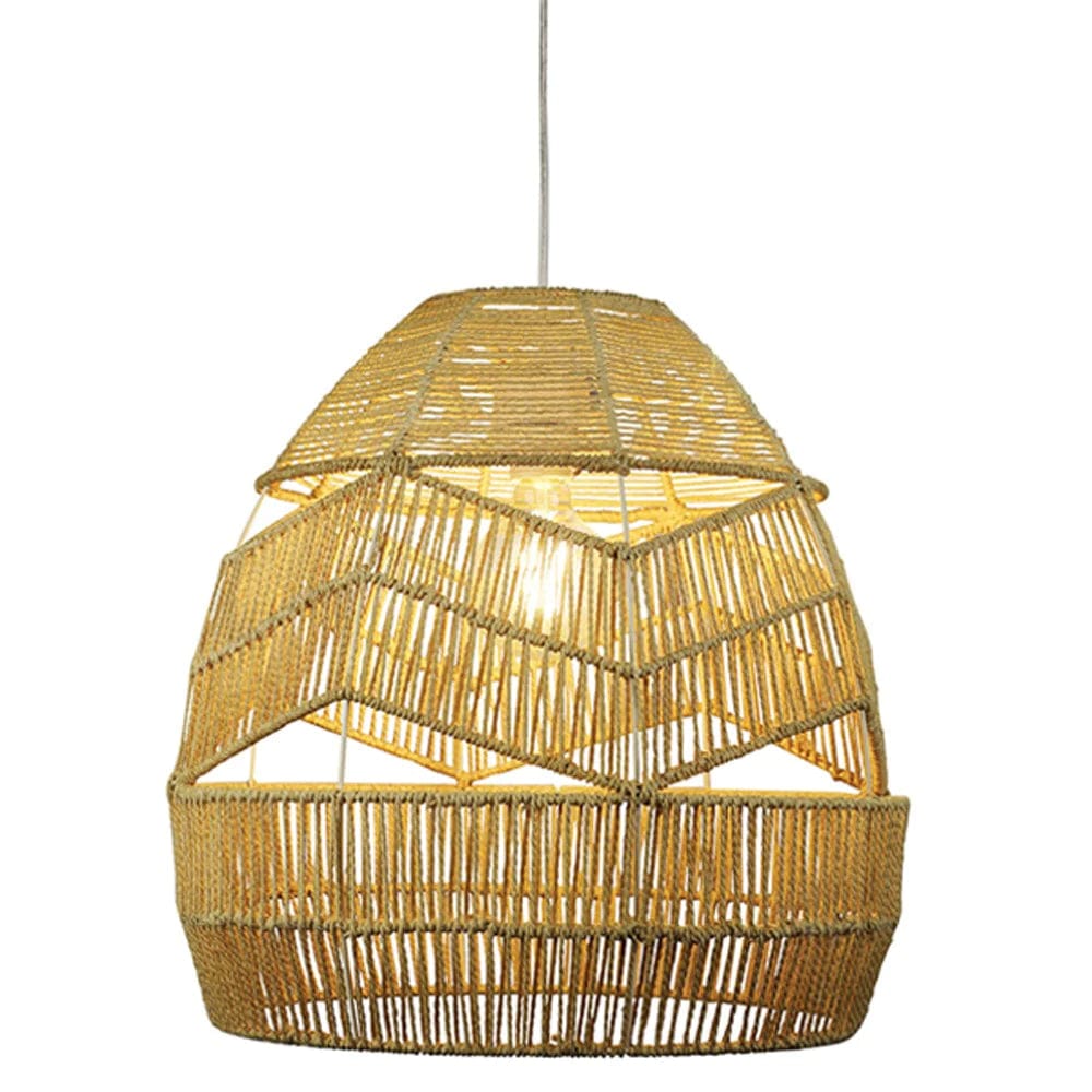 Oriel Lighting Pendant Shades Accessories - Kupang.45 String Shade Only Large in Natural Lights-For-You OL64489/45 9324879221795