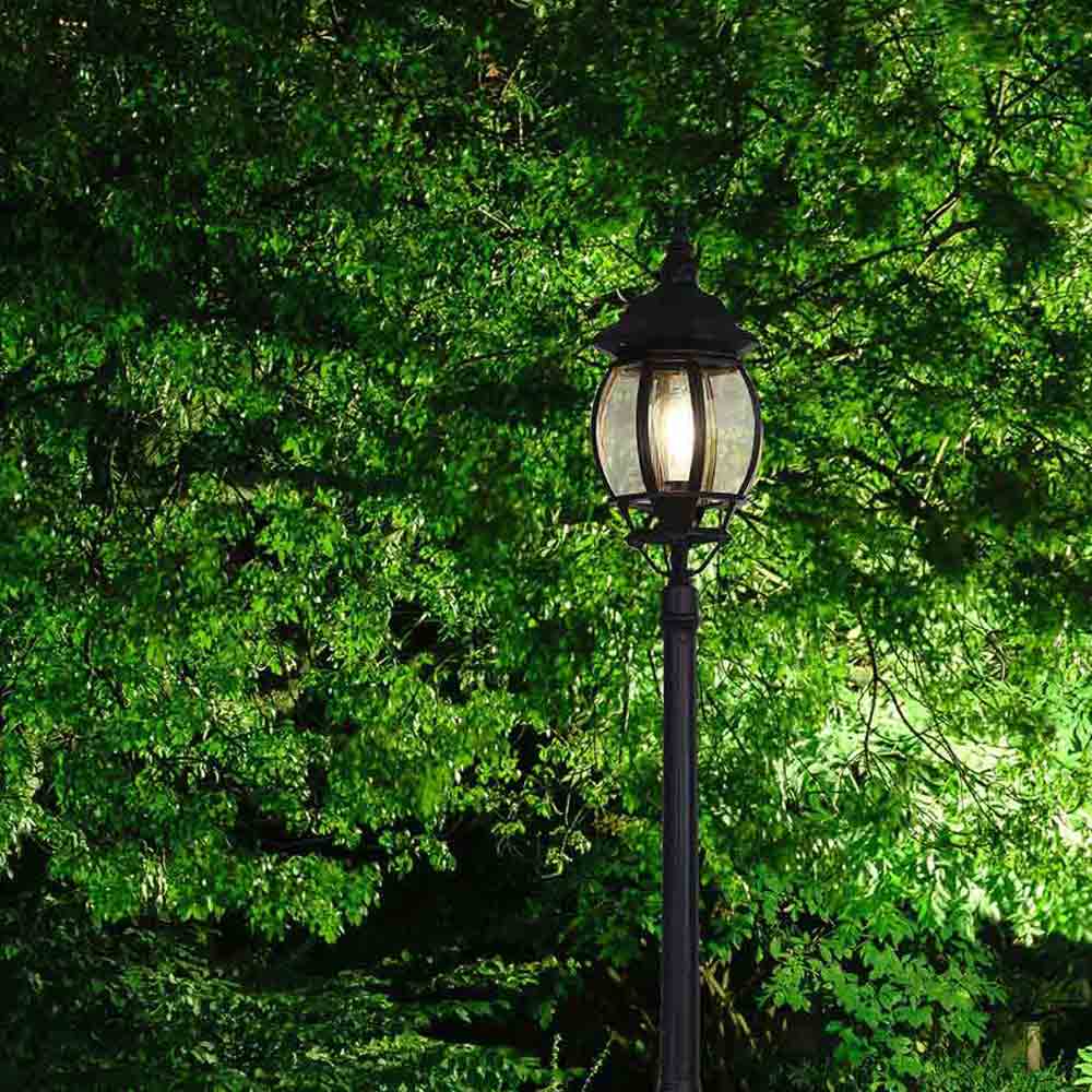 Oriel Lighting Post Light Black Highgate Post Light | Traditional Coach Post Light Outdoor Lights-For-You OL7669BK