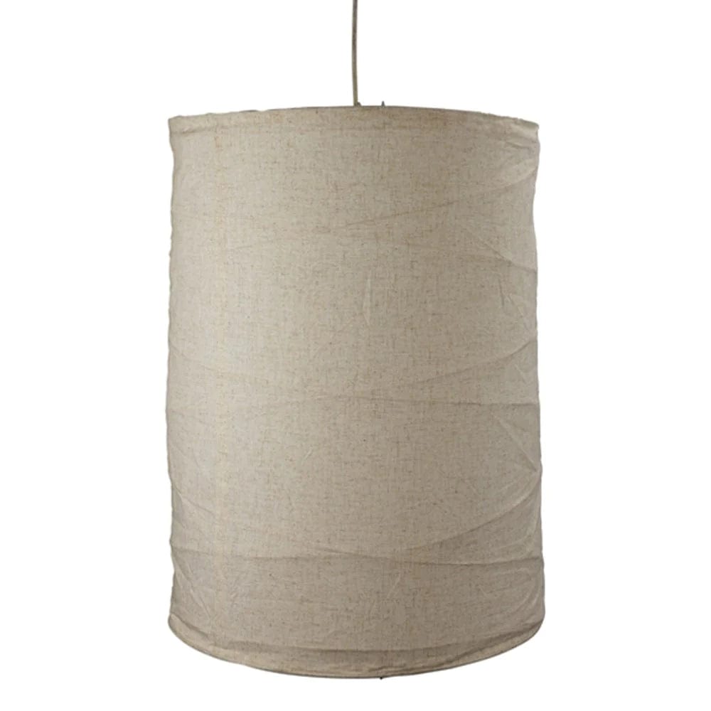 Oriel Lighting Shade Boheme.45 DIY Flax Linen Shade Large Lights-For-You OL2245/45FX 9324879222914