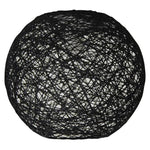 Oriel Lighting Shade Kono 25 String DIY Shade in Black Lights-For-You OL2593BK 9324879217231