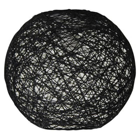 Oriel Lighting Shade Kono 25 String DIY Shade in Black Lights-For-You OL2593BK 9324879217231