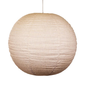 Oriel Lighting Shade Oriel KANTO.80 SHADE Flax Linen Lights-For-You OL2247/80FX
