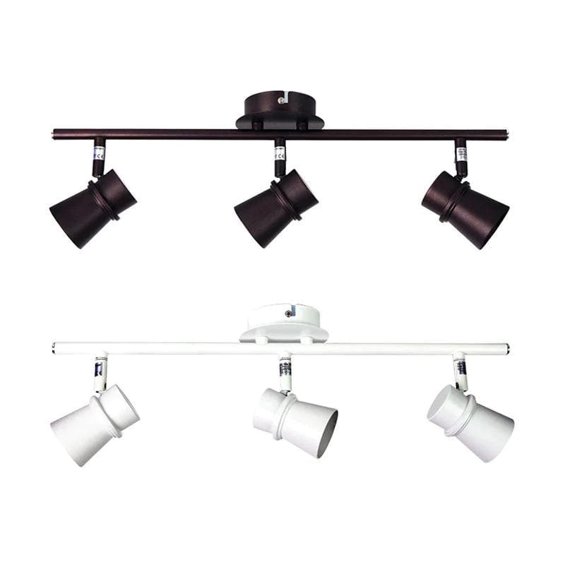 Oriel Lighting Spot Lights Yarra Spot Light Wall Mounted 3 Lights Lights-For-You OL58811/3BK 9324879217323