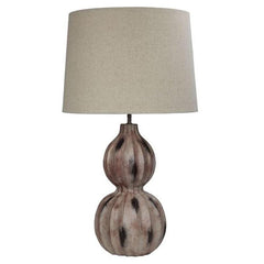 Oriel Lighting Table Lamps Autumn Table Lamp in Brown Lights-For-You OL98853 9324879216081