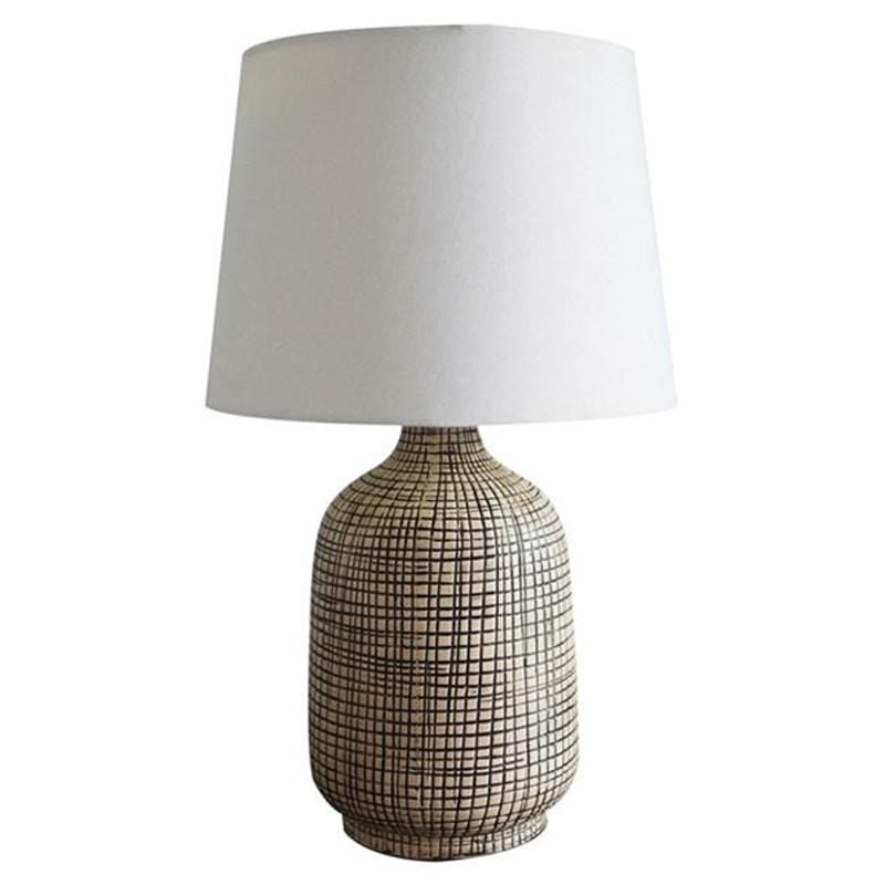 Oriel Lighting Table Lamps Biscay Table Lamp in Beige Lights-For-You OL98882 9324879218740