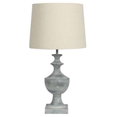 Oriel Lighting Table Lamps Exeter Table Lamp in Grey Lights-For-You OL98878 9324879218603