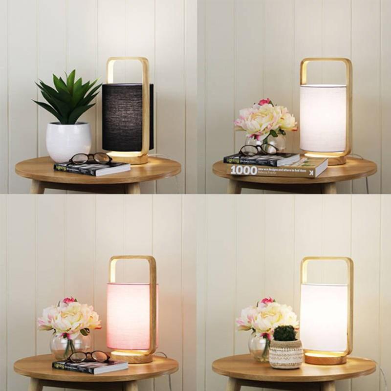 Oriel Lighting Table Lamps Lucia Woden Table Lamp Lights-For-You