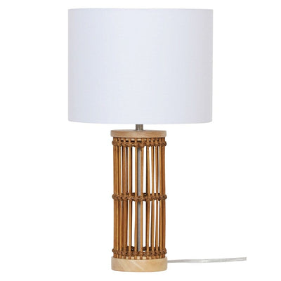 Medan Table Lamp Natural Bamboo