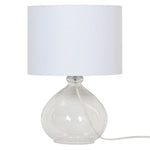 Oriel Lighting Table Lamps Melfi Glass Table Lamp Clear Lights-For-You OL95714CL 9324879224239