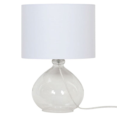 Oriel Lighting Table Lamps Melfi Glass Table Lamp Clear Lights-For-You OL95714CL 9324879224239