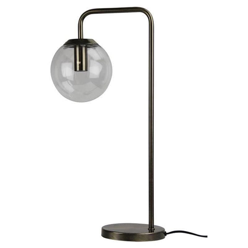 Oriel Lighting Table Lamps Newton Table Lamp Clear Glass Lights-For-You SL98799AB 9324879217750