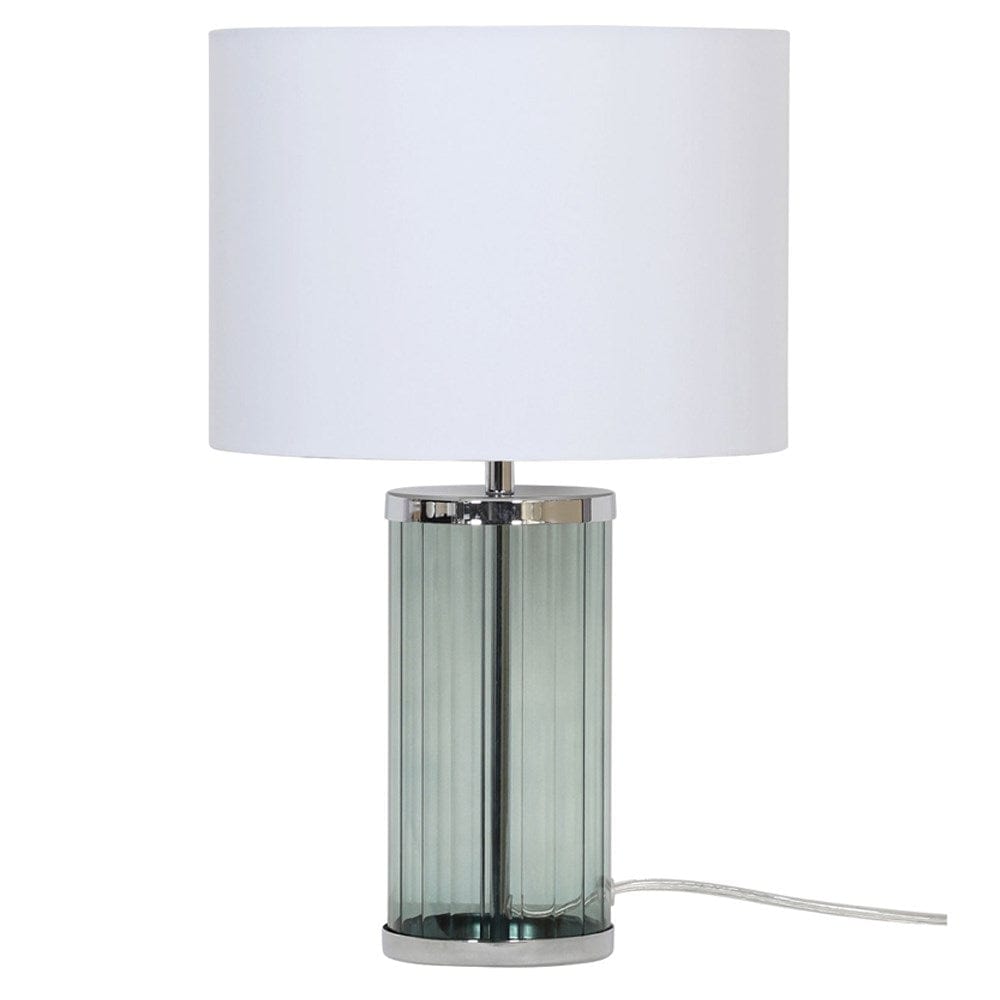 Oriel Lighting Table Lamps Nizio Table Lamp Green, Smoke Lights-For-You OL95715GN 9324879224246