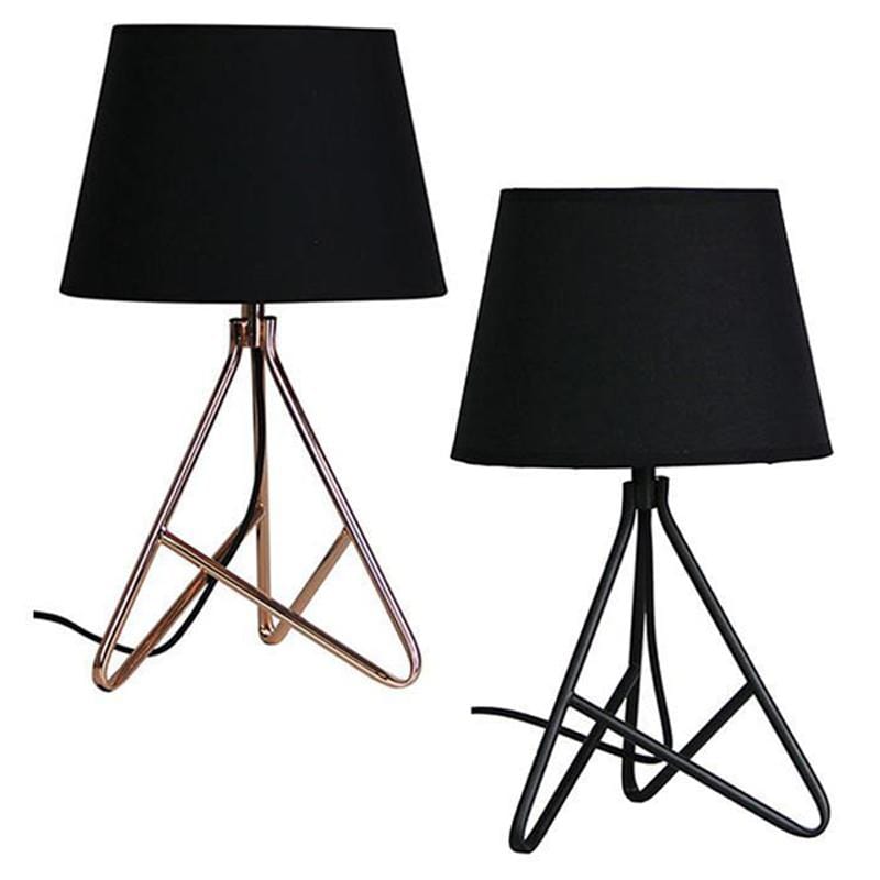 Oriel Lighting Table Lamps Nolita Table Lamp Retro Black or Copper Lights-For-You