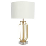 Oriel Lighting Table Lamps Old Gold Finish Metal Table Lamp Lights-For-You OL98874 9324879218665