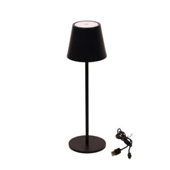 Oriel Lighting Table Lamps Oriel Mindy Rechargeable Touch Lights-For-You OL92651BK-1