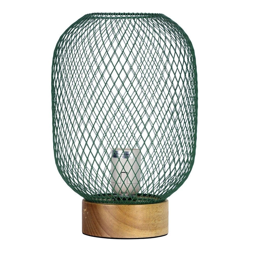 Oriel Lighting Table Lamps Tilda Mesh Table Lamp Lights-For-You OL90130GN 9324879221382