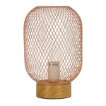 Oriel Lighting Table Lamps Tilda Mesh Table Lamp Lights-For-You OL90130PK 9324879221306