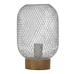 Oriel Lighting Table Lamps Tilda Mesh Table Lamp Lights-For-You OL90130WH 9324879221412