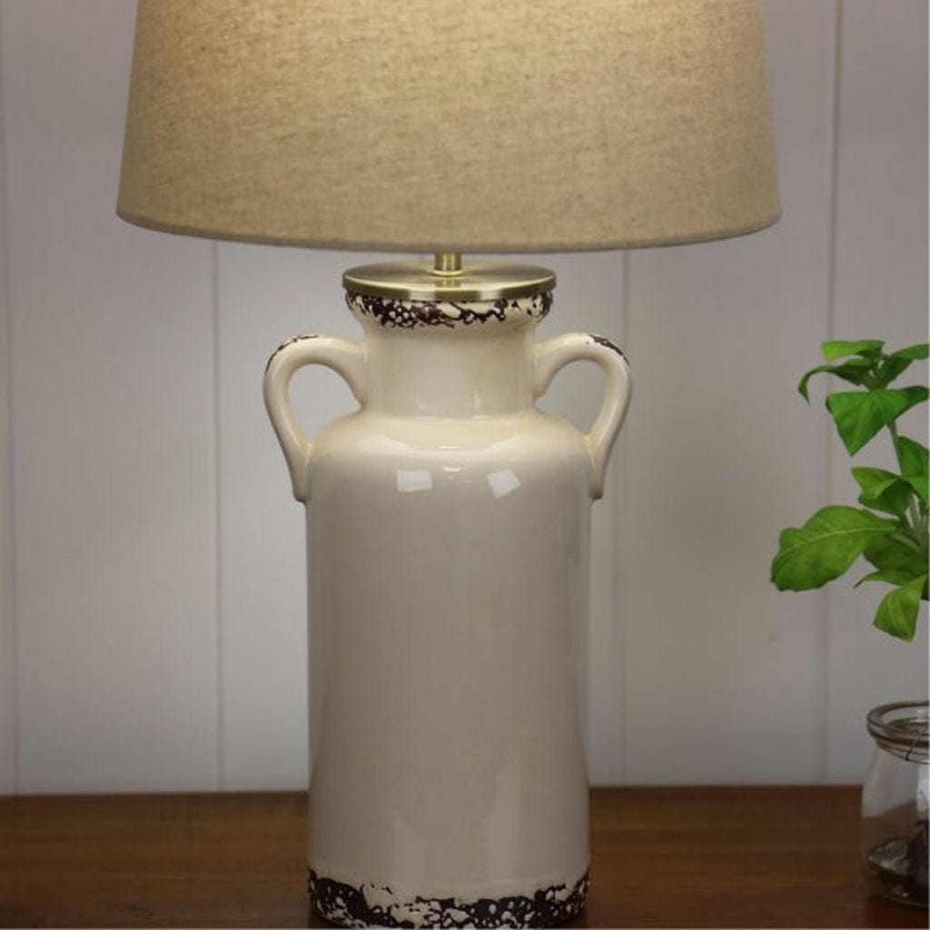 Oriel Lighting Table Lamps White Whitby Ceramic Table Lamp White Lights-For-You OL98897