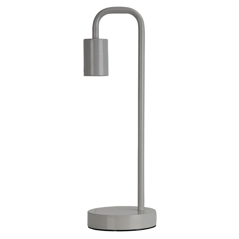 Oriel Lighting Table Lamps Grey York Table Lamp in Black, Grey or White Lights-For-You OL90132GY