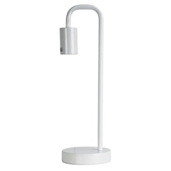 Oriel Lighting Table Lamps White York Table Lamp in Black, Grey or White Lights-For-You OL90132WH