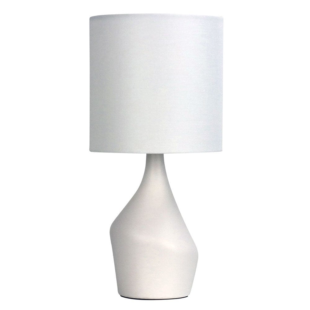 Oriel Lighting Table Lamps Zale Table Lamp in White Lights-For-You OL94521 9324879223195