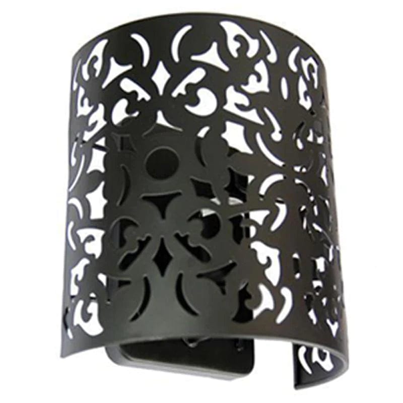 Oriel Lighting Wall Sconce Laser Cut Metal Wall Sconce Lights-For-You OL68781BK 9324879206679