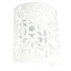 Oriel Lighting Wall Sconce White Laser Cut Metal Wall Sconce Lights-For-You OL68781BK-2