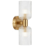 Riven Twin Wall Light